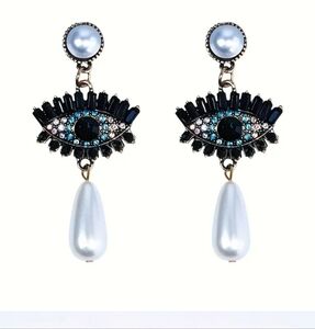 Evil Eye Earrings Nwt